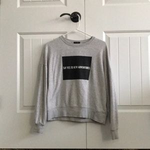 cute simple sweatshirt!!